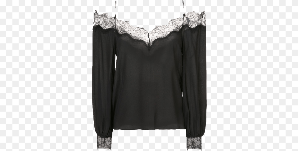 Dora Blouse With Lace Trim Lace, Long Sleeve, Clothing, Sleeve, Wedding Free Png Download