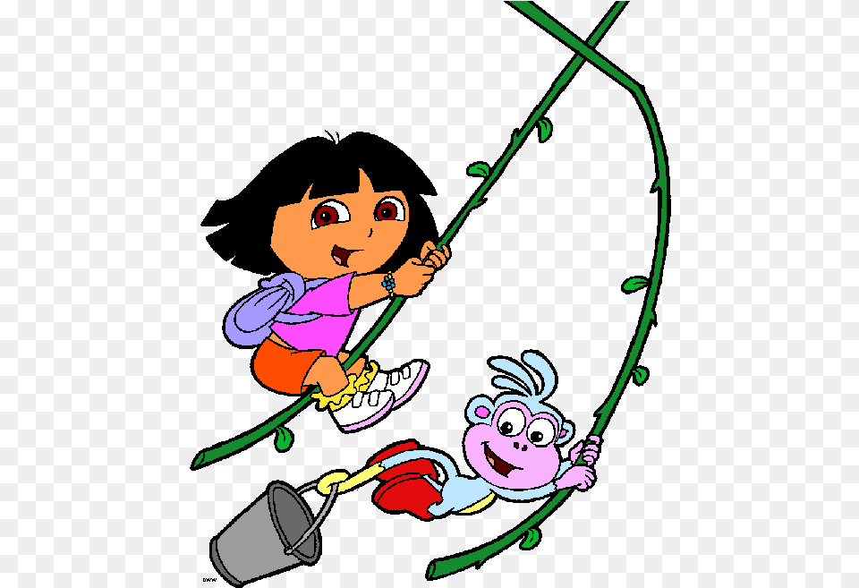 Dora Clip Art 17 Clipart Panda Cartoon, Outdoors, Water, Leisure Activities, Fishing Free Png Download