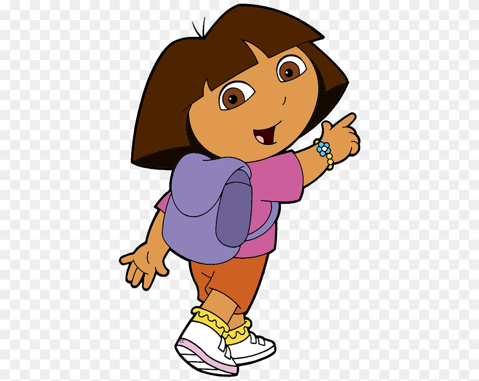 Dora Clip Art Clipart, Cartoon, Baby, Person, Face Free Png Download