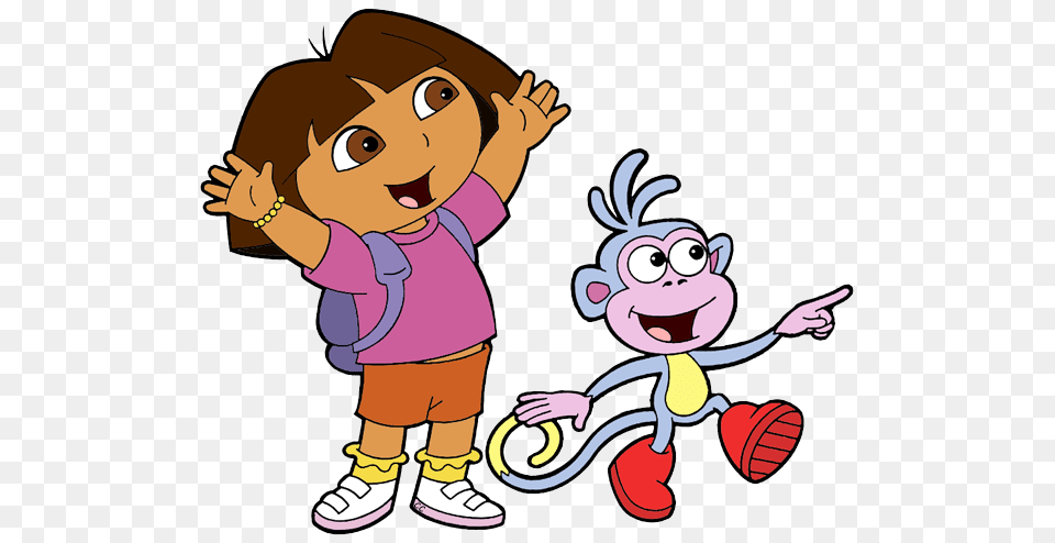 Dora Clipart Clip Art Images, Cartoon, Baby, Person, Clothing Free Transparent Png