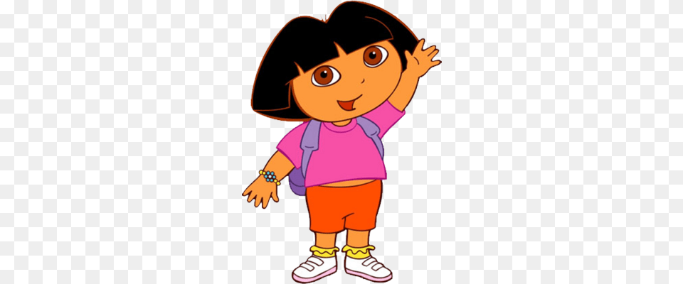 Dora Explorer, Baby, Cartoon, Person, Face Png Image