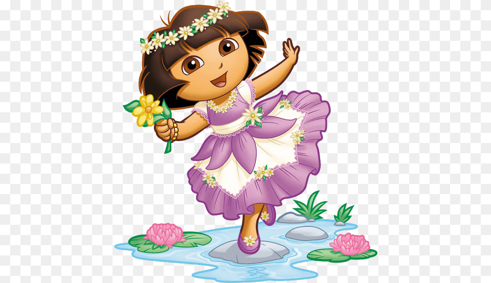 Dora Images Cartoon, Art, Graphics, Plant, Flower Free Png Download