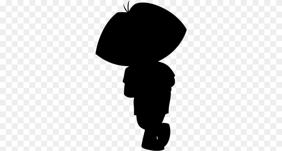 Dora New Haircut Clip Art, Silhouette, Lamp, Stencil, Clothing Free Png