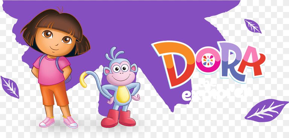 Dora Rocks Clipart Pack 6492 New Dora The Explorer Logo, Purple, Book, Comics, Publication Png