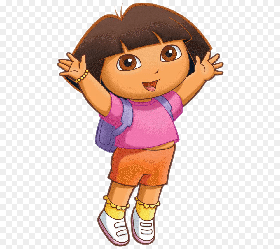 Dora The Explorer, Baby, Person, Book, Comics Free Png Download