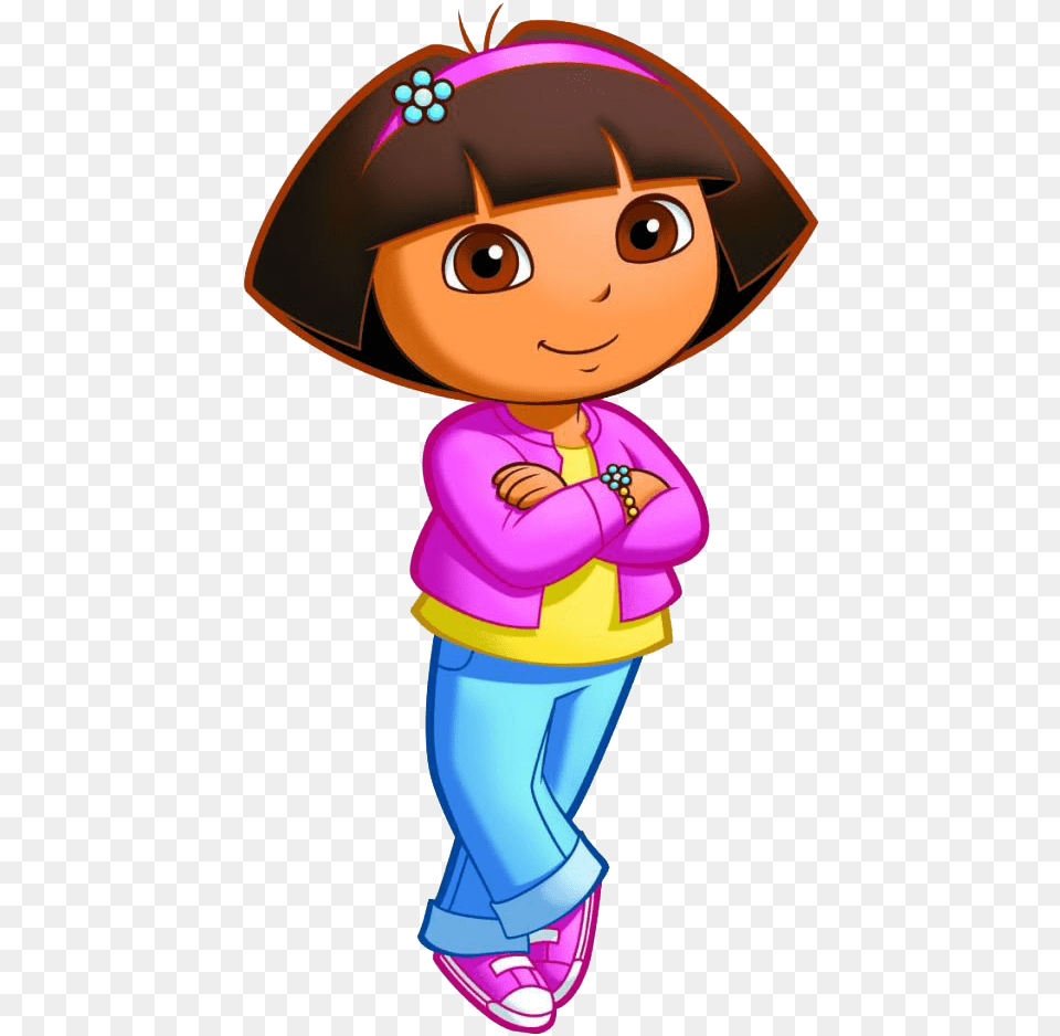 Dora The Explorer, Cartoon, Baby, Person, Face Free Transparent Png