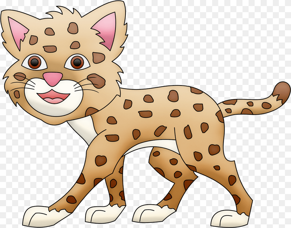 Dora The Explorer Clip Art Cartoon, Animal, Mammal, Wildlife, Cheetah Free Png Download