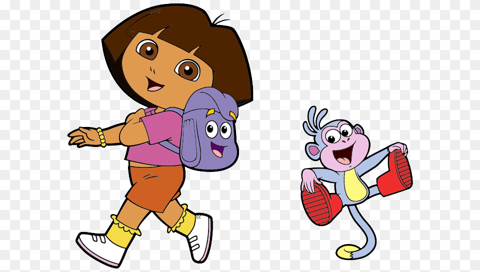 Dora The Explorer Clip Art Cartoon Clip Art, Baby, Person, Face, Head Png Image
