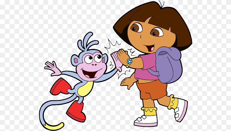 Dora The Explorer Clip Art Cartoon Dinas Kehutanan, Baby, Person, Face, Head Free Png Download