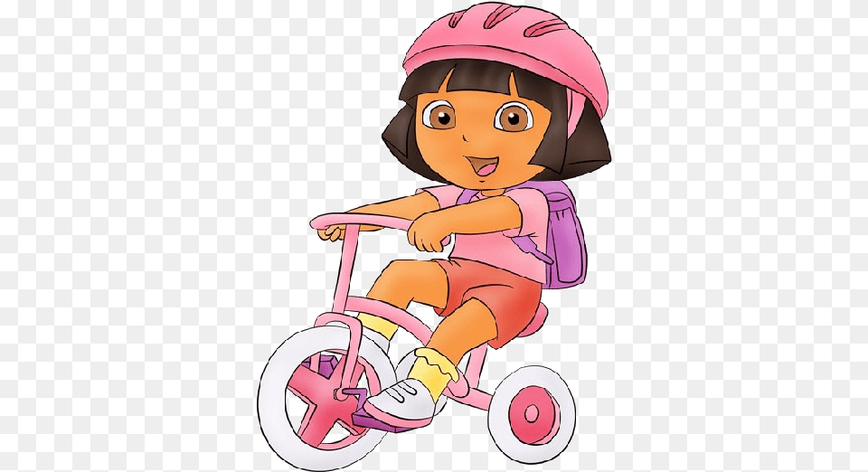Dora The Explorer Clip Art Images To Download Dora Princess Clipart, Baby, Person, Tricycle, Transportation Free Transparent Png