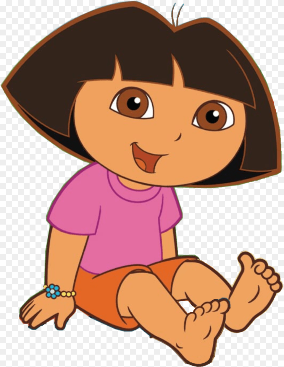 Dora The Explorer Dora Feet, Baby, Person, Face, Head Png Image