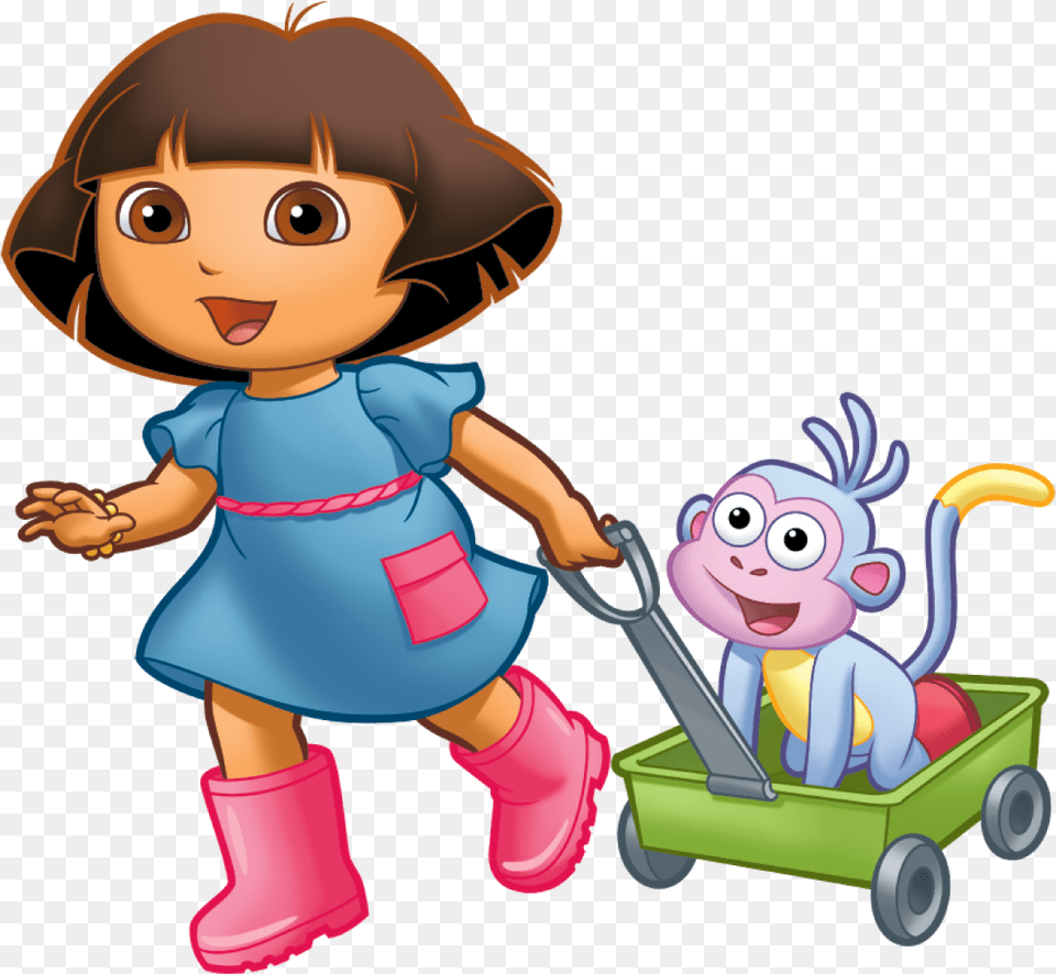Dora The Explorer Dora The Explore, Baby, Person, Book, Publication Png Image
