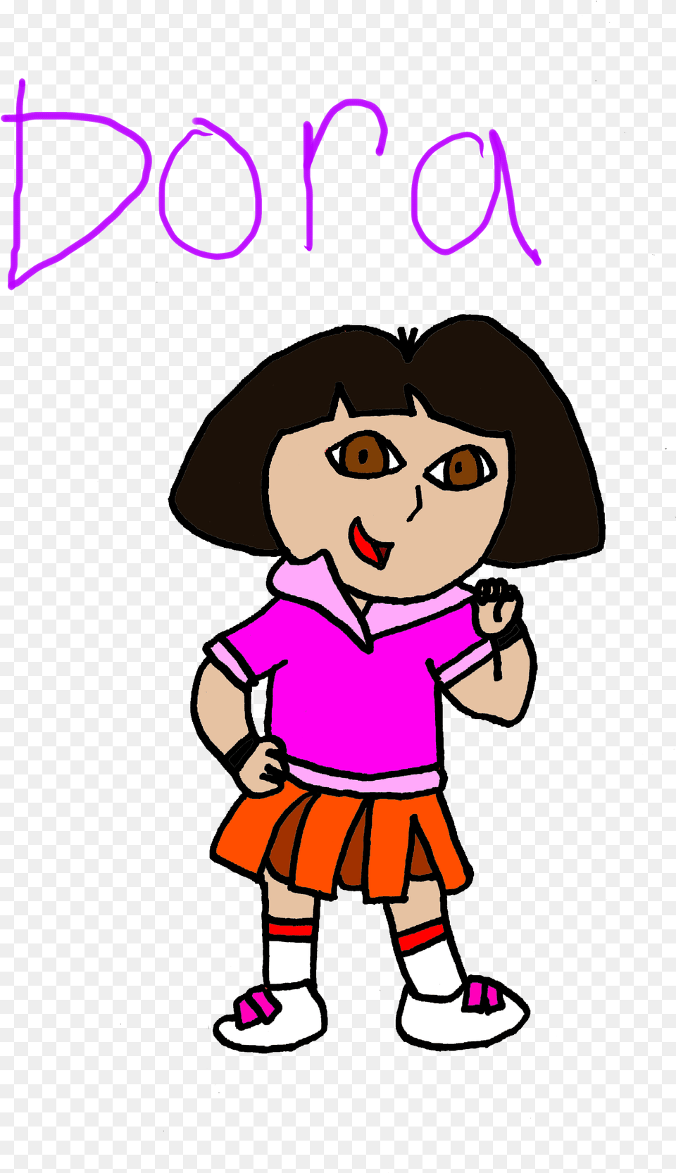 Dora The Explorer Images Dora Hd Wallpaper And Background Wallpaper, Book, Publication, Baby, Person Free Png Download