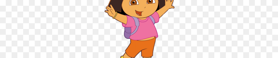 Dora The Explorer Logo, Baby, Person, Face, Head Free Png