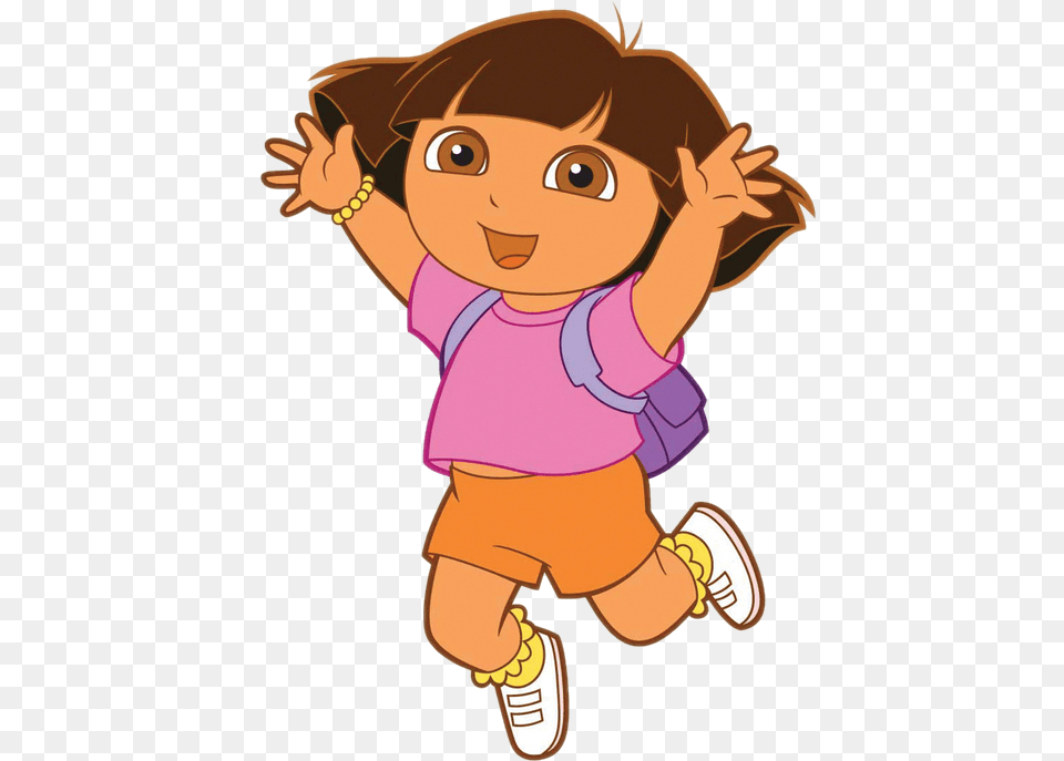 Dora The Explorer Pack Dora The Explorer, Baby, Cartoon, Person, Face Free Png