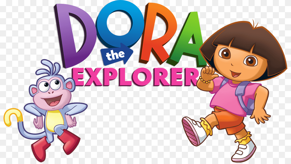 Dora The Explorer Tv Fanart Fanart Tv, Book, Comics, Publication, Baby Free Png Download