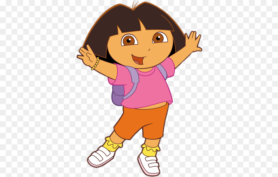 Dora The Nick Dora The Explorer Dora, Baby, Person, Book, Comics Free Transparent Png