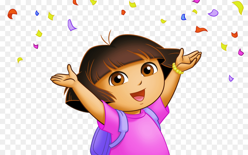 Dora Vector Image, Baby, Person, Paper, Face Png