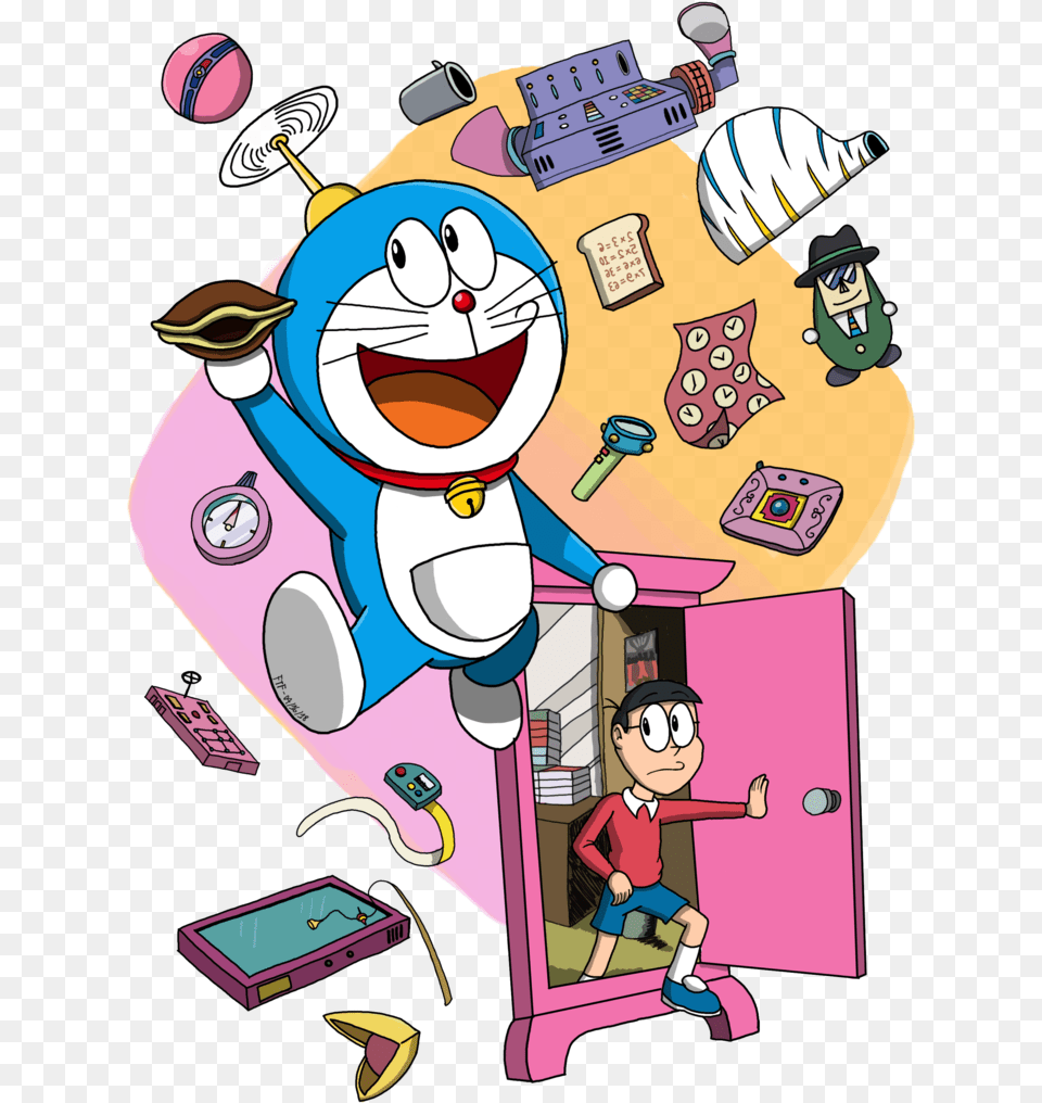 Doraemon, Baby, Person, Head, Face Free Transparent Png