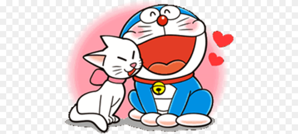 Doraemon Clipart Bergerak Doraemon With Michan, Baby, Person, Face, Head Free Png Download