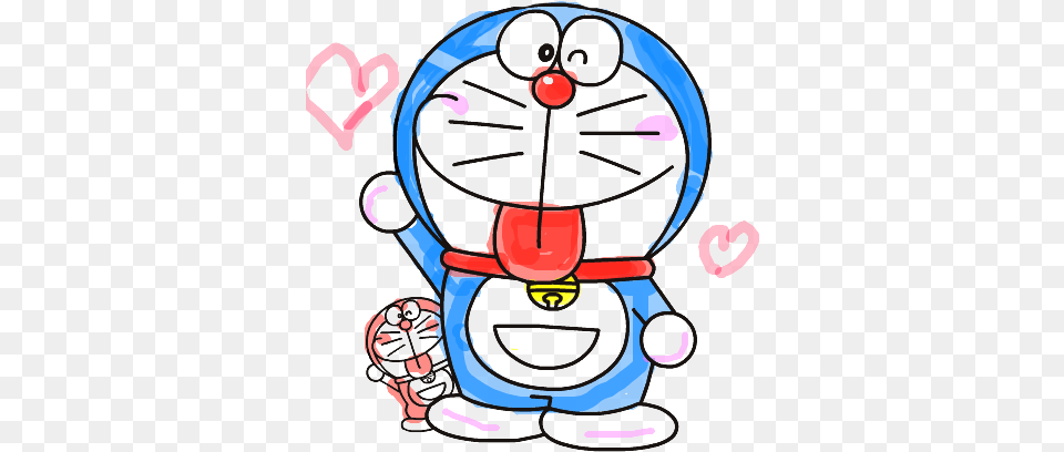 Doraemon Clipart Doraemon, Motorcycle, Transportation, Vehicle, Device Png Image