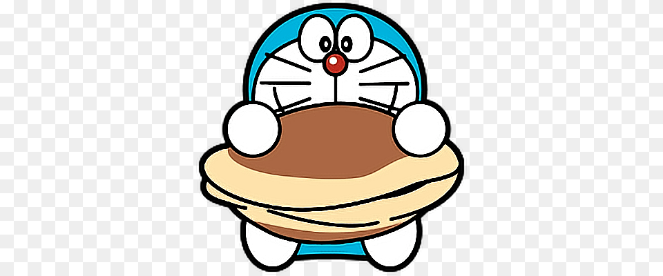 Doraemon Cute Yummy Food, Bread Free Transparent Png
