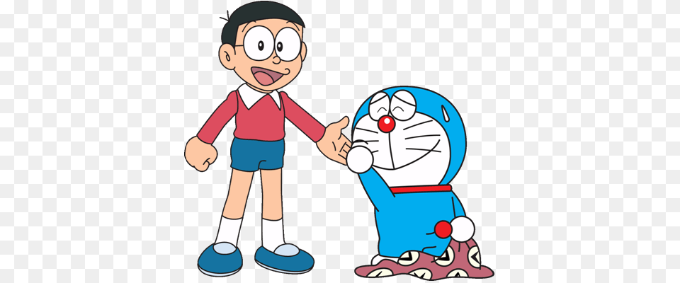Doraemon Drawing Nobita Svg Freeuse Stock Drawings Of Cartoon Nobita, Baby, Person, Face, Head Free Png Download