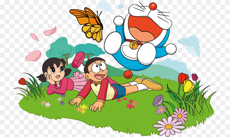 Doraemon En Doraemon 2011, Face, Head, Person, Baby Free Png Download