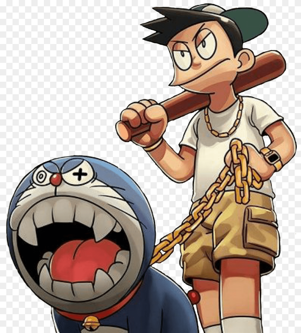 Doraemon Gta V Download Gambar Doraemon Keren, People, Person, Face, Head Free Png