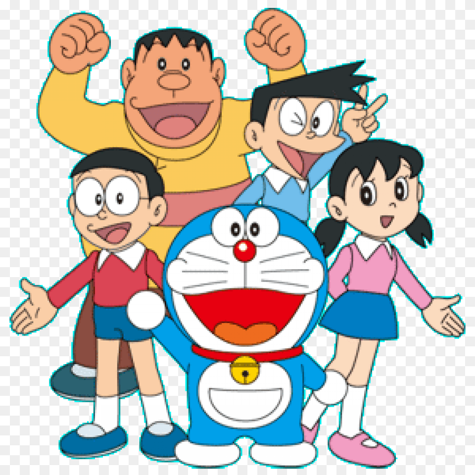 Doraemon In Hindi Hello Friends Werlcome To The Doraemon, Baby, Person, Face, Head Png Image
