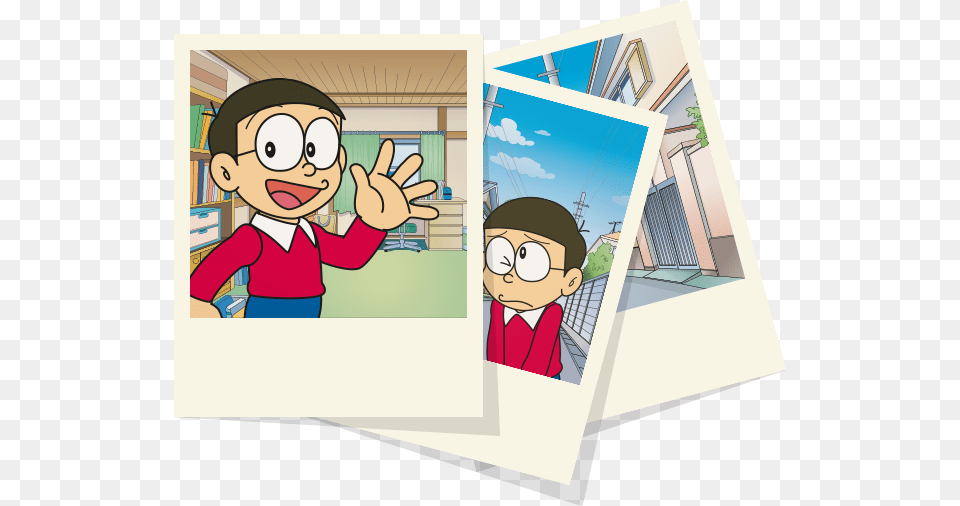 Doraemon Karakterleri Nobita Nobita Nobi, Publication, Baby, Book, Comics Png