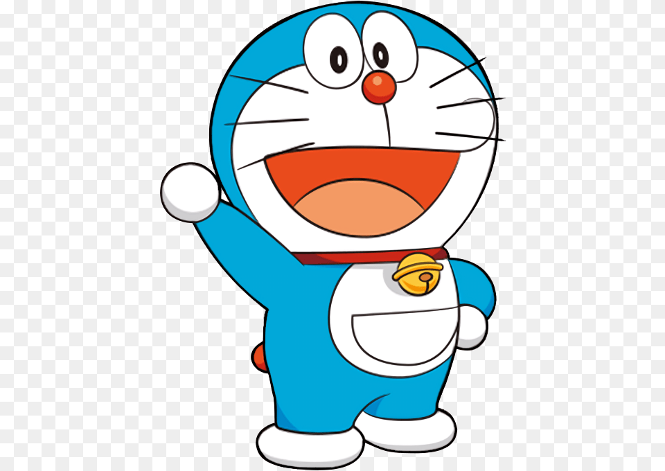 Doraemon Renderimproved Doraemon Main Characters, Nature, Outdoors, Snow, Snowman Free Png Download