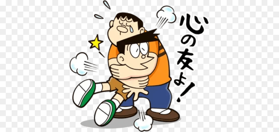 Doraemon Whatsapp Stickers Stickers Cloud Suneo Honekawa, Publication, Book, Comics, Baby Free Png Download
