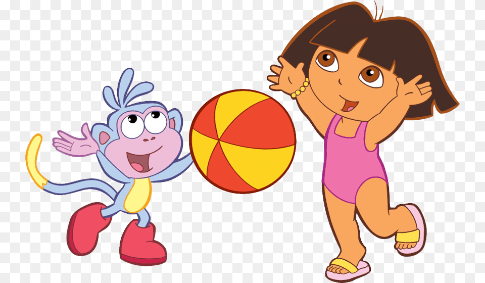 Doraexploradora Imagens Gratis Desenhos B D Dora The Explorer Phonics 12 Book Reading Program, Baby, Person, Cartoon, Face Free Png