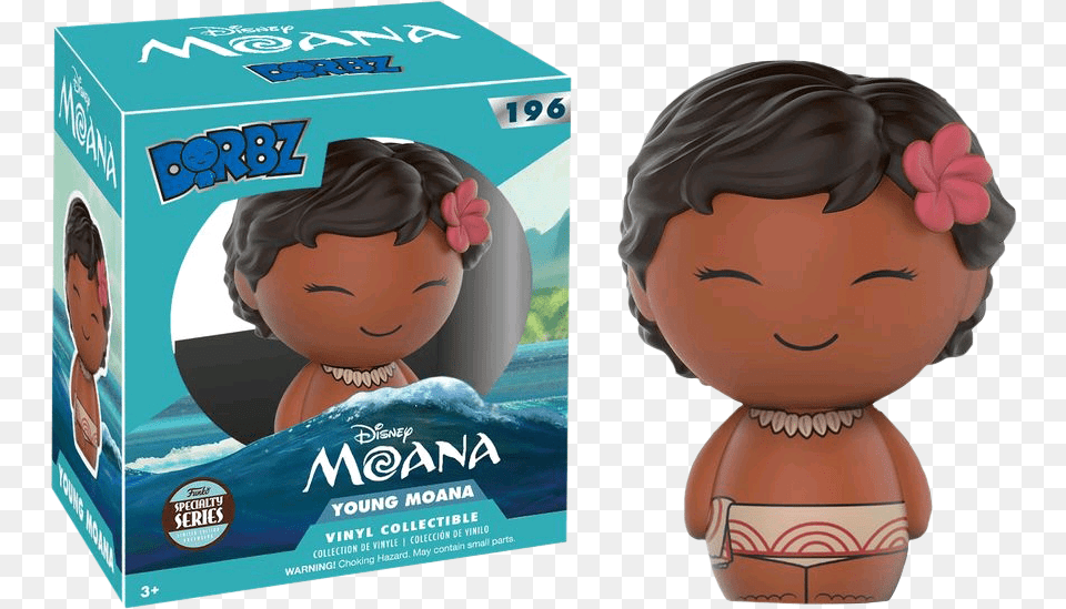 Dorbz Moana, Baby, Person, Doll, Toy Free Png