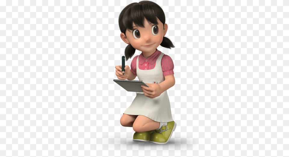 Doremon Cartoon Cartoon Characters Doraemon Stand Stand By Me Doraemon Shizuka, Baby, Person, Credit Card, Text Free Transparent Png