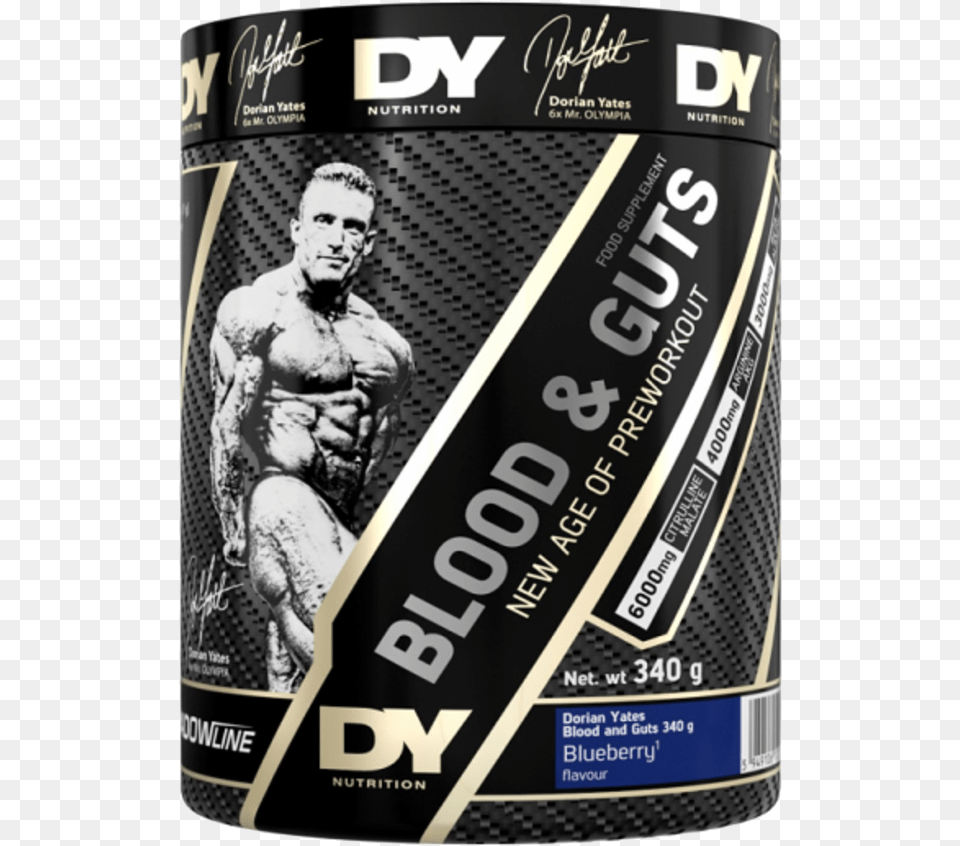 Dorian Yates Blood And Guts Blood And Guts Pre Workout, Adult, Person, Man, Male Free Transparent Png