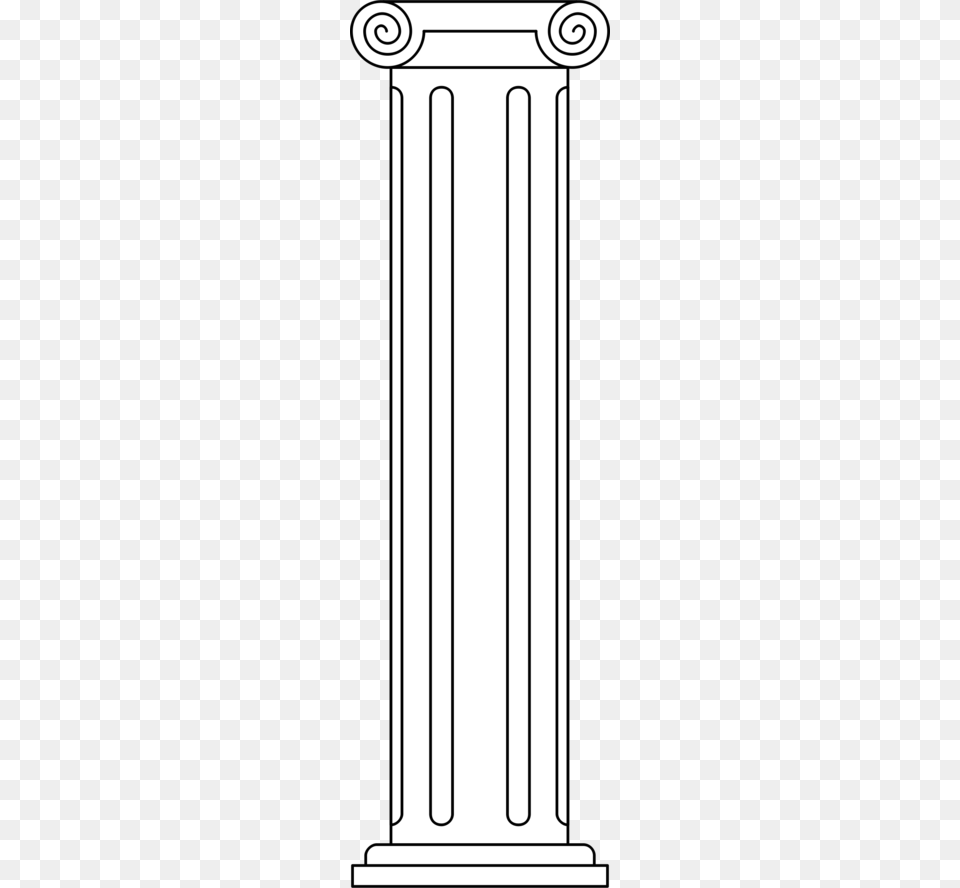 Doric Column Clipart Greek Pillar Clip Art, Architecture Free Png Download