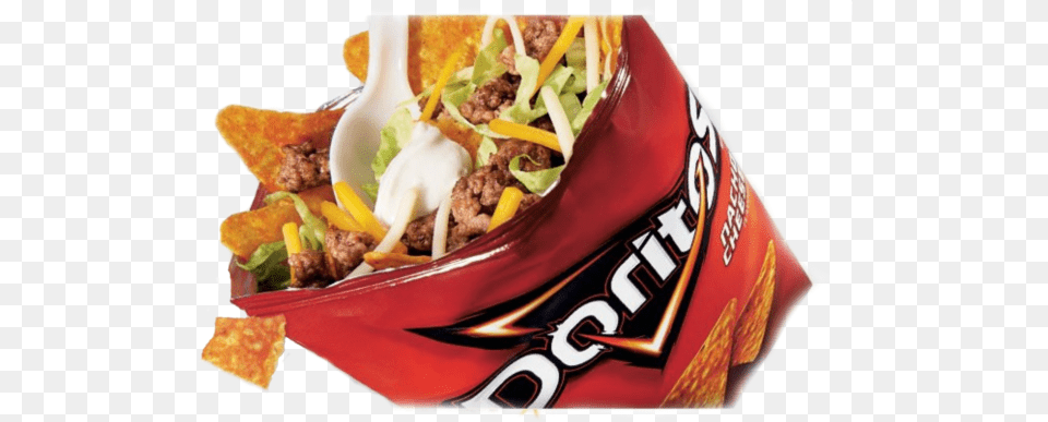 Doritos, Food, Taco, Snack, Ketchup Png Image