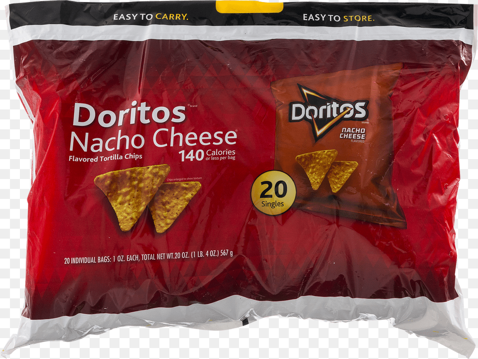 Doritos Bag Transparent Doritos, Bread, Food, Snack Png