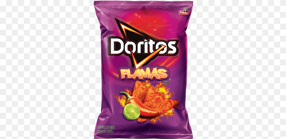 Doritos Flamas Flavored Tortilla Chips Doritos Flamas, Food, Ketchup, Snack, Sweets Free Png