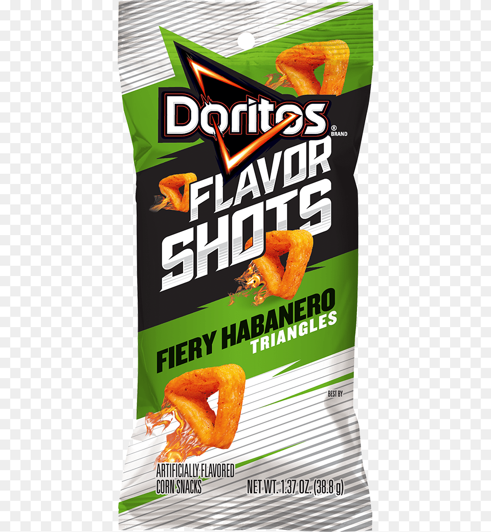 Doritos Flavor Shots Fiery Habanero, Advertisement, Poster Free Png Download