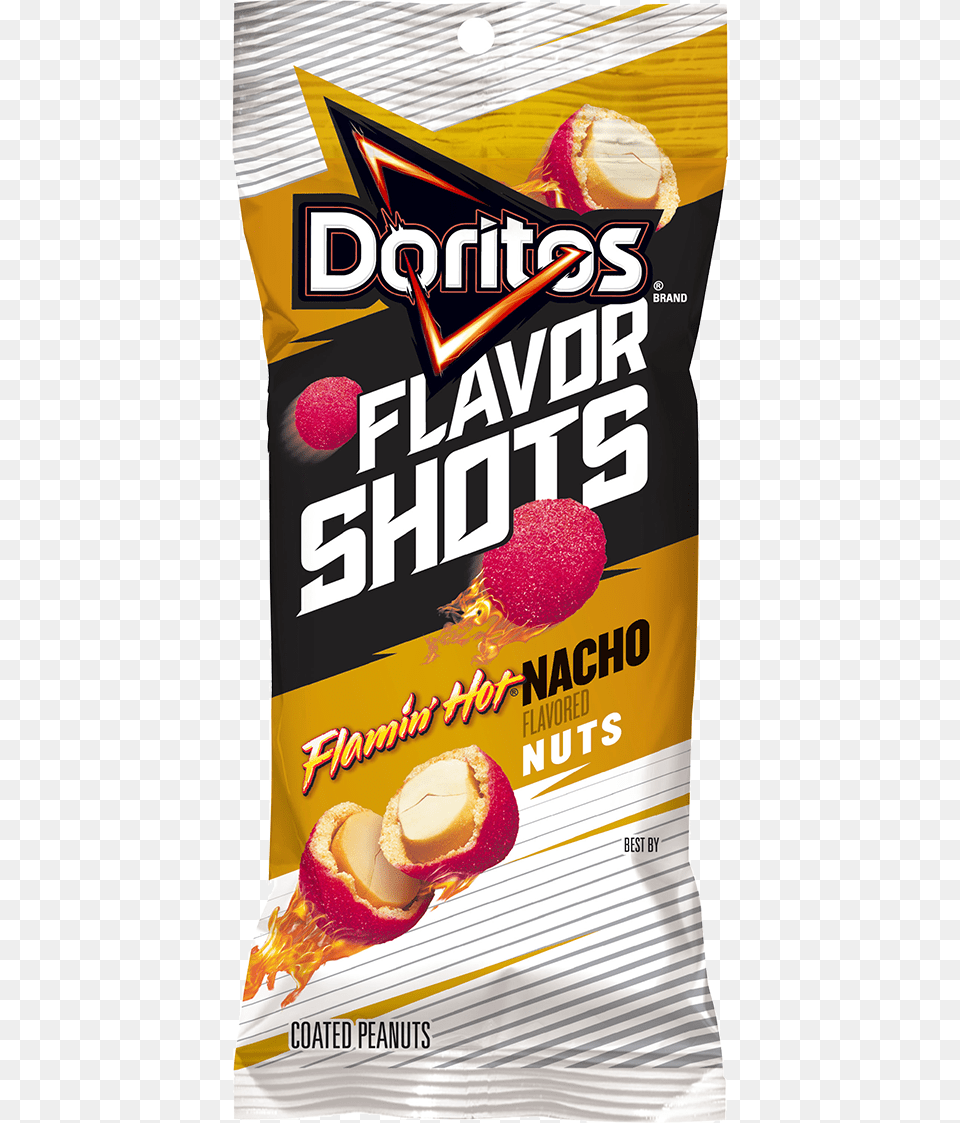 Doritos Flavor Shots Flamin Hot Nacho Cheese Flavored Dorito Shots, Advertisement, Poster Free Transparent Png