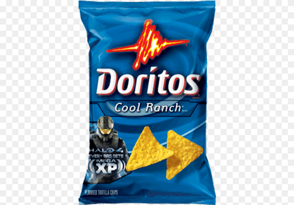 Doritos Nacho Cheese Cool Ranch Doritos, Snack, Food, Person, Man Free Transparent Png