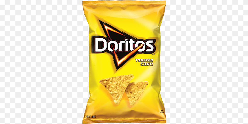 Doritos Toasted Corn, Food, Snack, Bread, Cracker Png Image