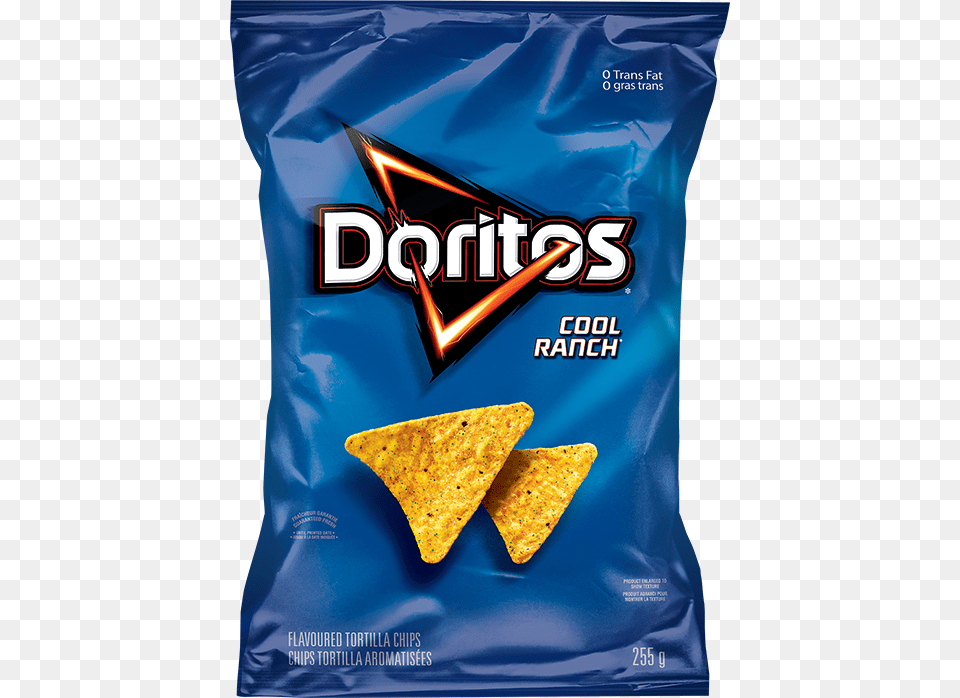 Doritos Tortilla Ca Doritos Cool Ranch Tortilla Chips, Food, Snack, Bread Free Png Download