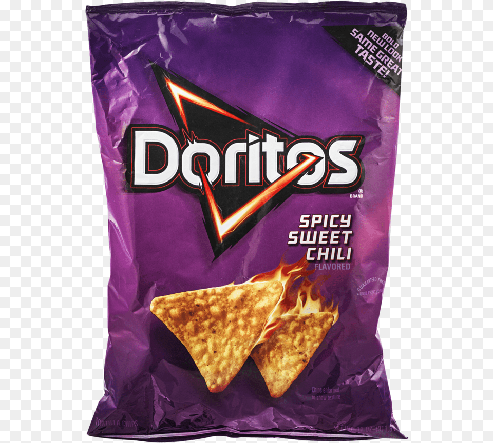 Doritos Tortilla Chips Spicy Sweet Chili, Bread, Food, Snack, Pizza Free Transparent Png