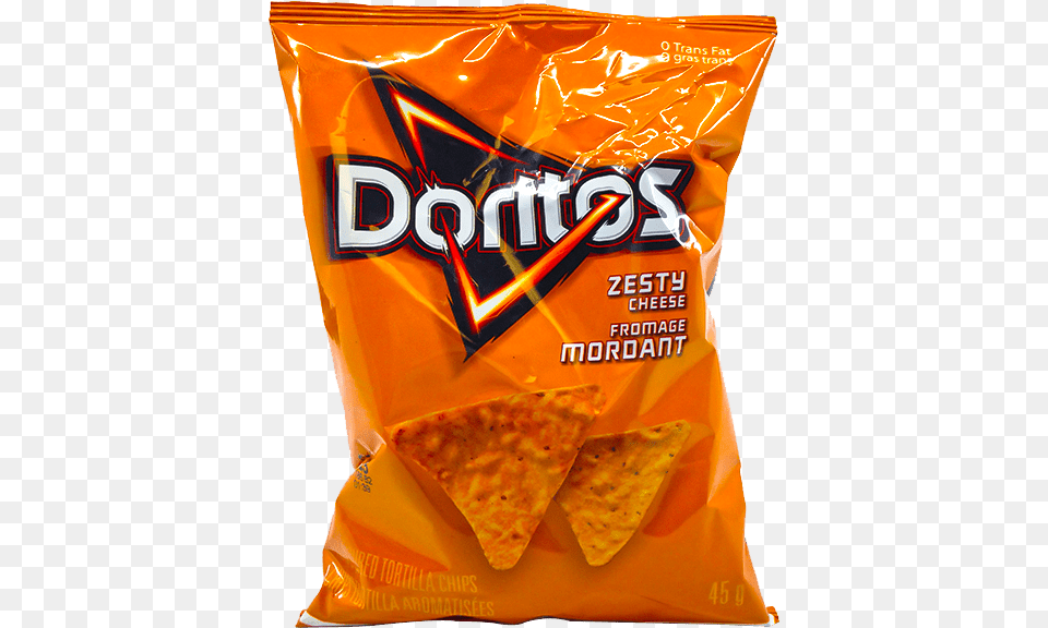 Doritos Zesty Cheese Tortilla Chips Cheese Supreme Doritos, Bread, Food, Snack, Pizza Free Transparent Png