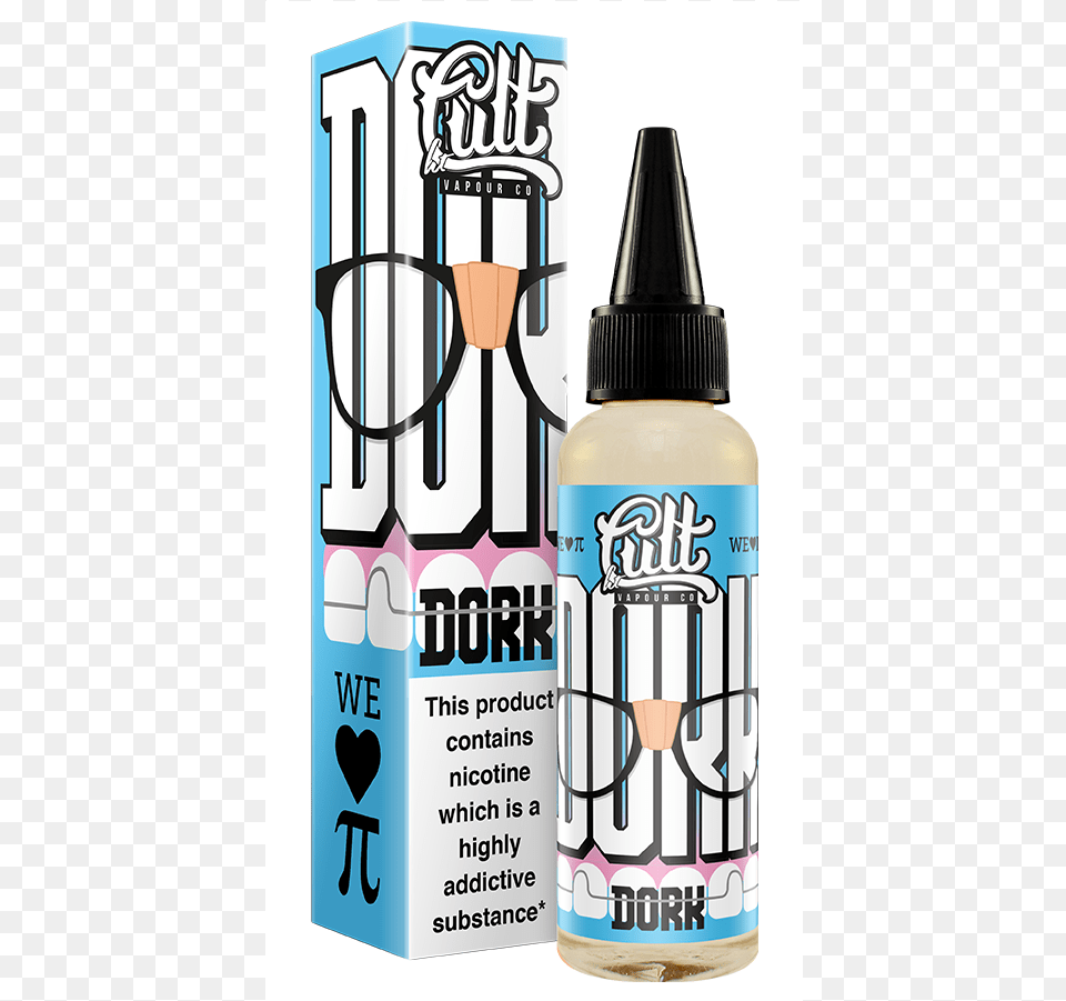 Dork Electronic Cigarette Aerosol And Liquid, Bottle, Shaker, Ink Bottle Free Transparent Png