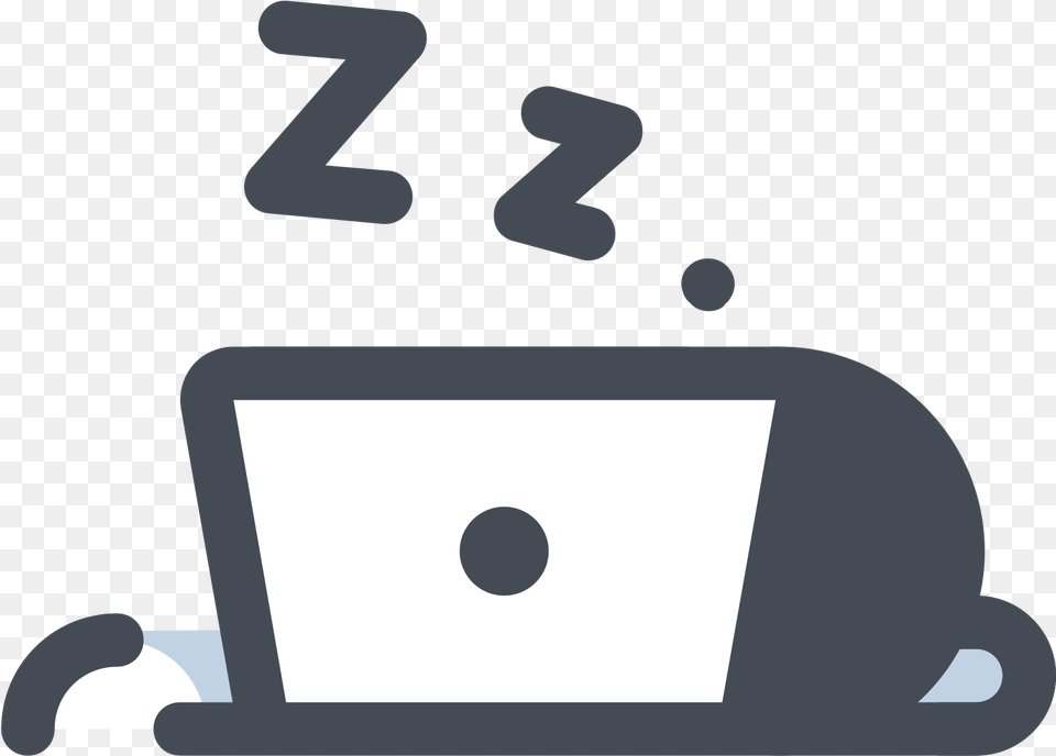 Dormir Sobre La Computadora Icon Icon, Text, Electronics, Hardware, Computer Png Image
